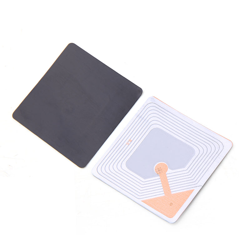 Beveiligingsstickers 4×4 cm RF zwart (1000 st.) - Afbeelding 8