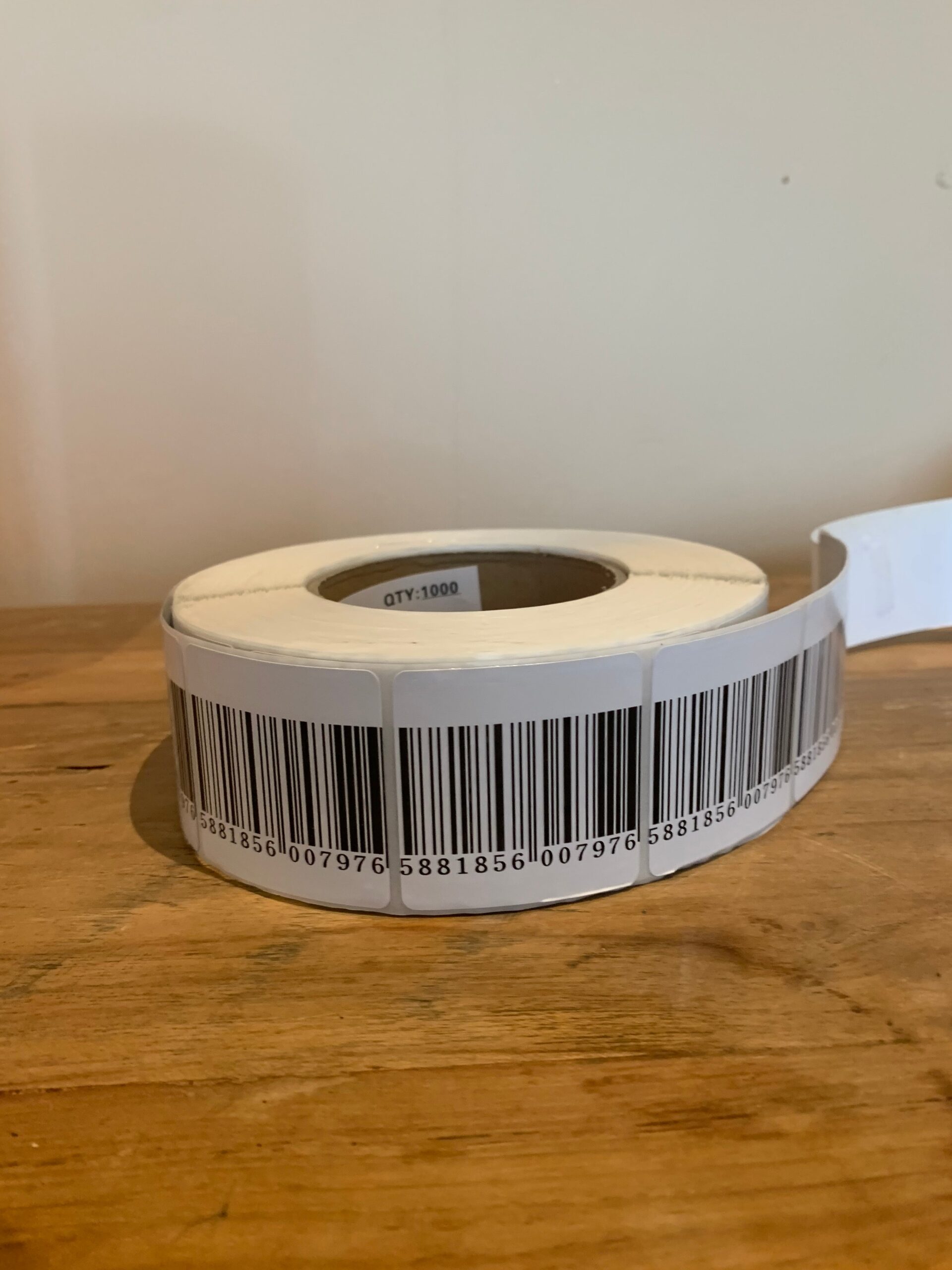 Beveiligingsstickers 5 x 5 cm RF barcode (1.000 st.) — ACTIE - Afbeelding 5