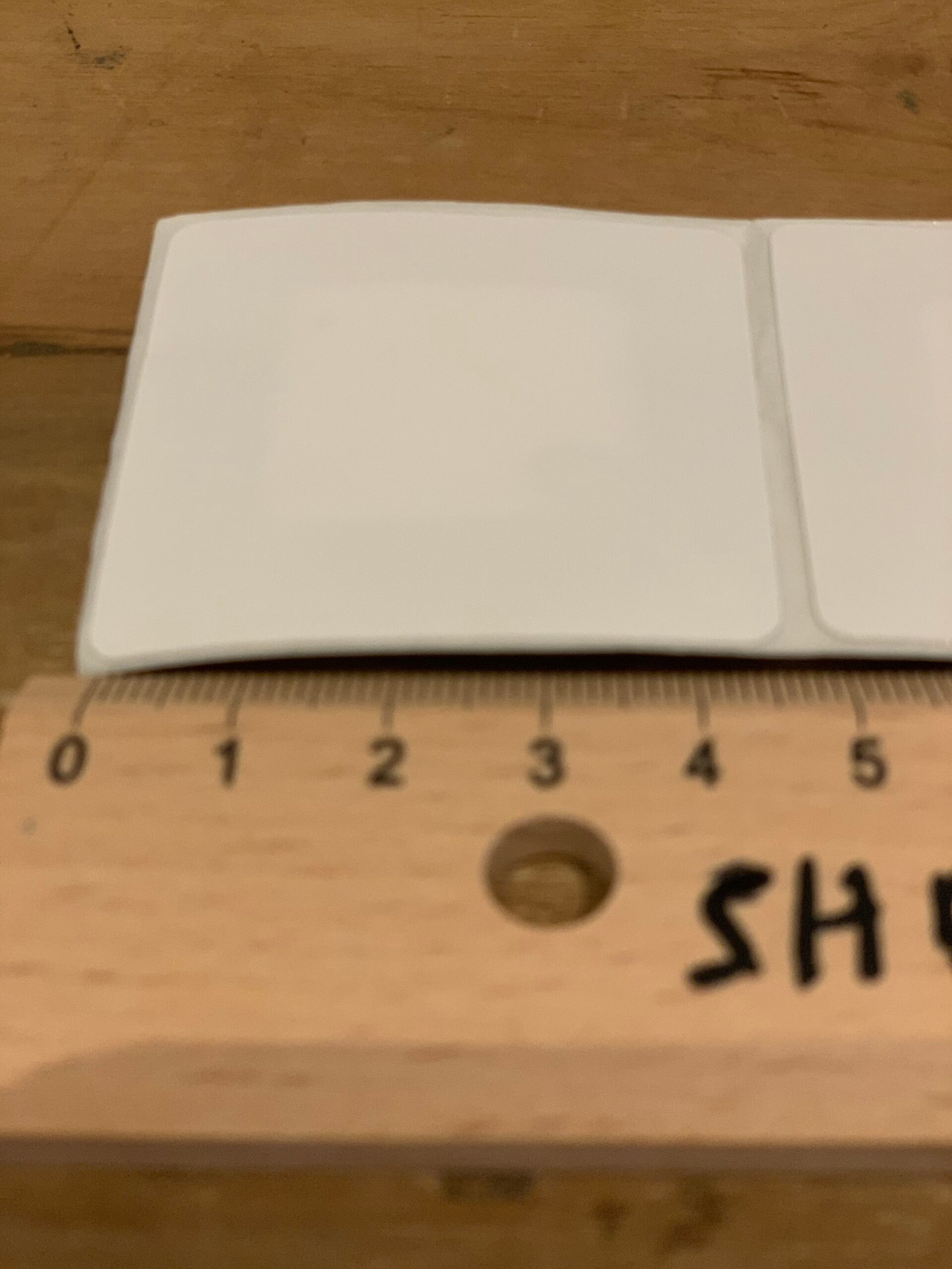 Beveiligingsstickers 5×5 cm RF wit (1.000 st.) - Afbeelding 11