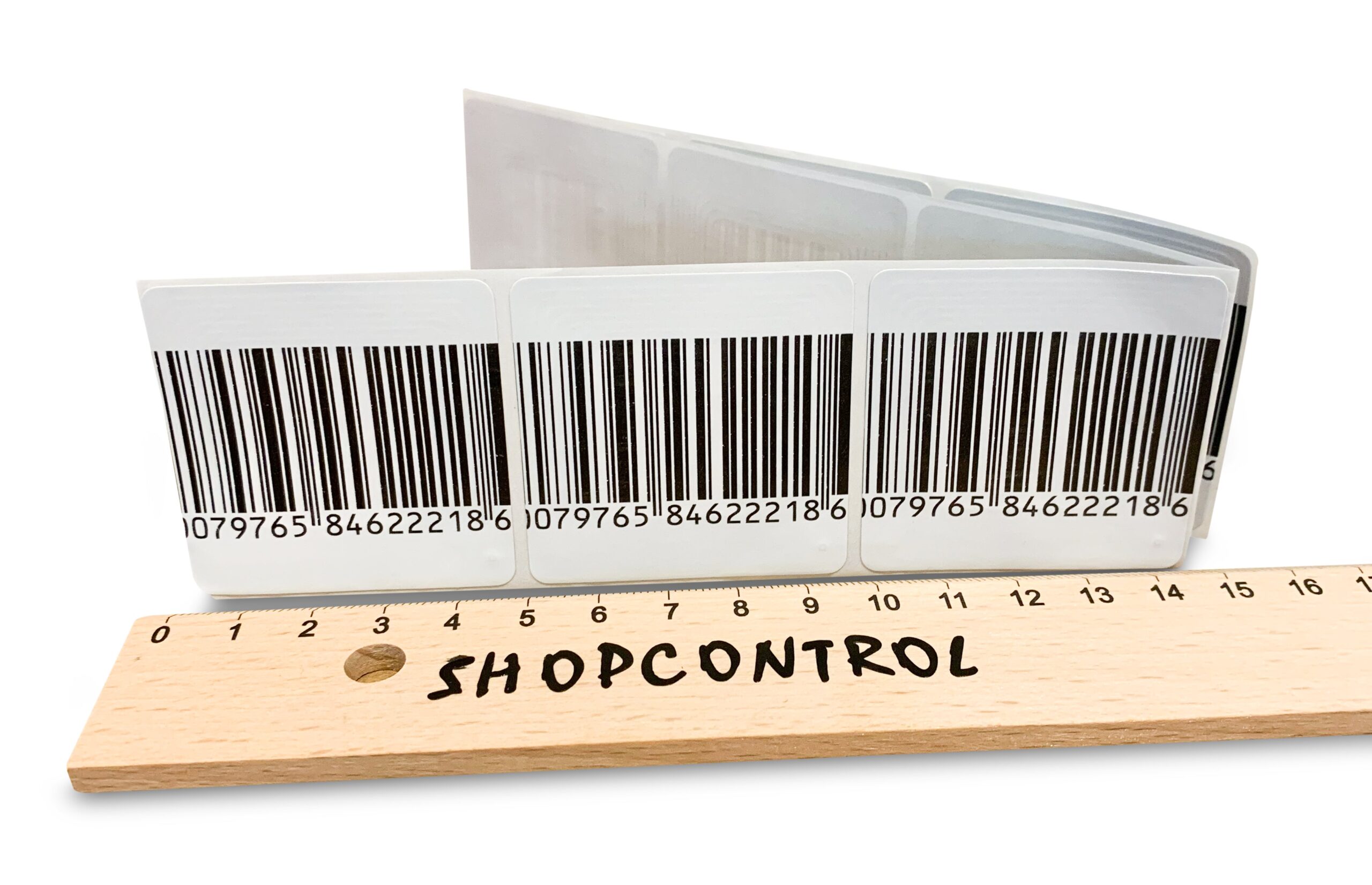 Beveiligingsstickers 5 x 5 cm RF barcode (1.000 st.) — ACTIE - Afbeelding 7
