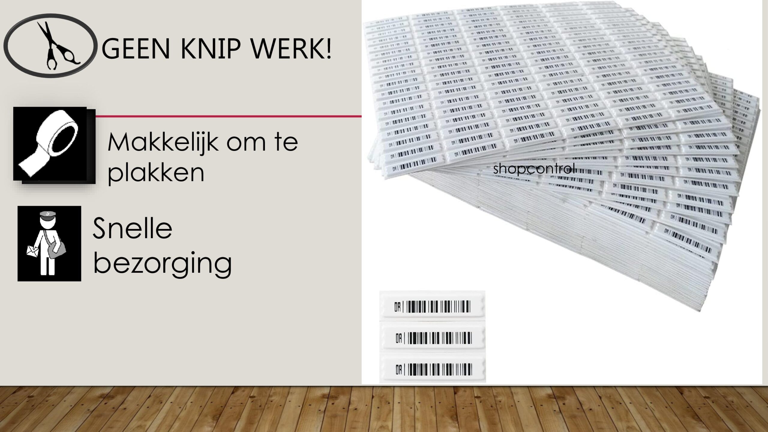 DR-tag AM-barcode - Afbeelding 2