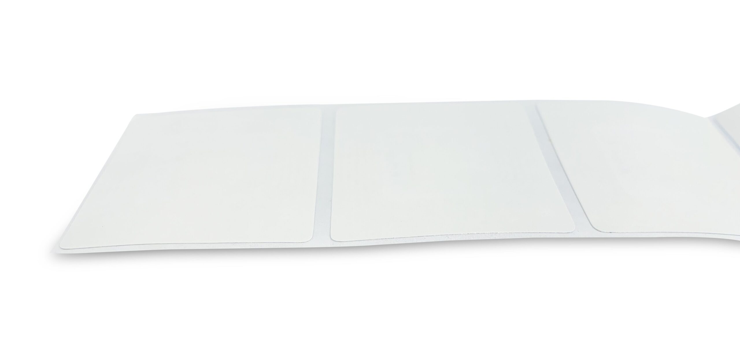 Beveiligingsstickers 4 x 4 cm RF wit (1.000 st.) — PROMO - Afbeelding 2