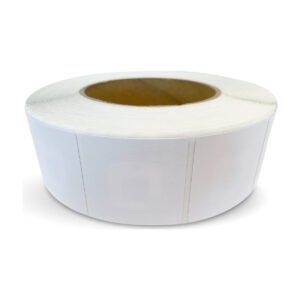 Étiquettes de sécurité 4×4 cm RF blanc (1000 pcs) — PROMO
