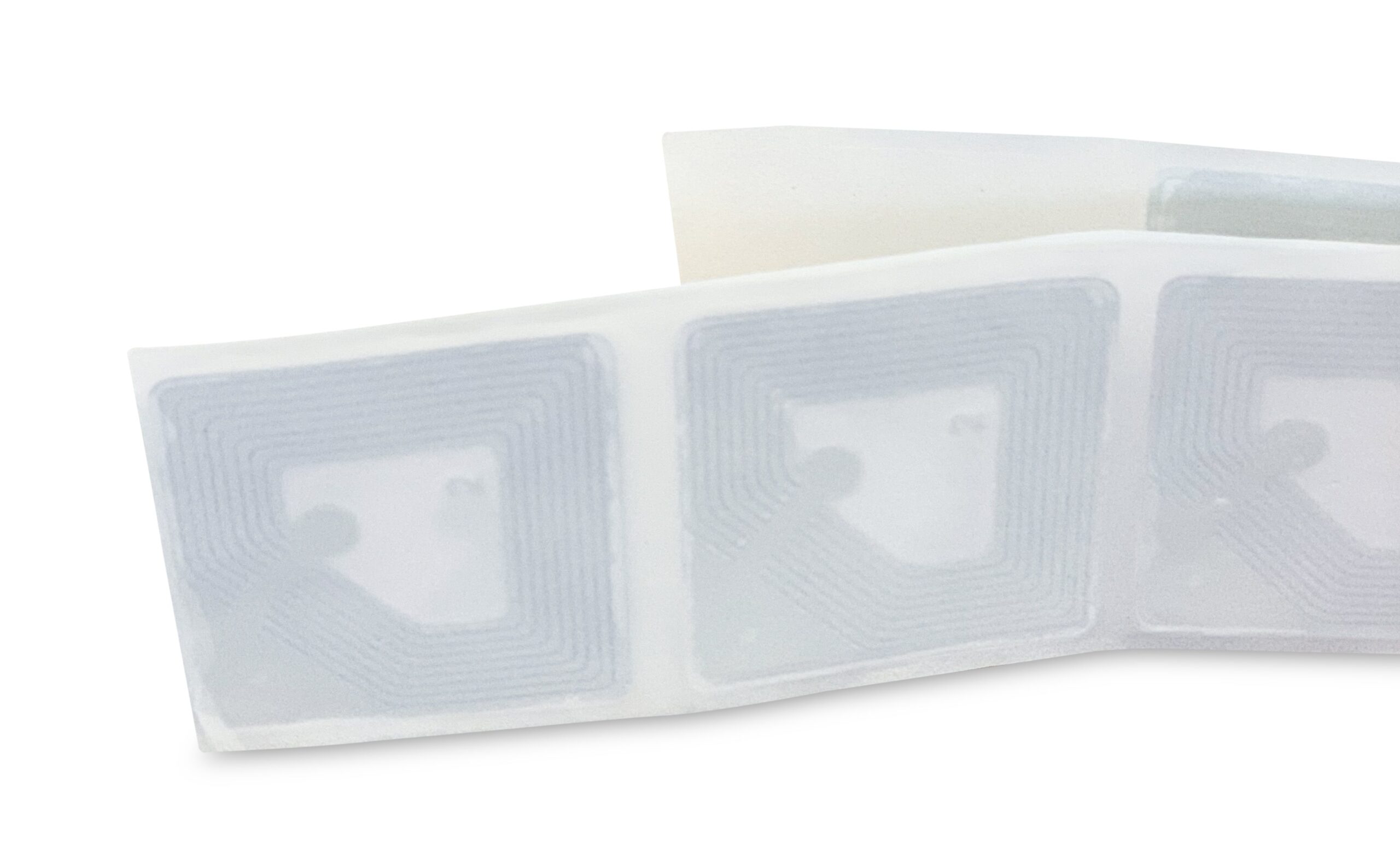 Beveiligingsstickers 3×3cm RF wit (1000 st.) - Afbeelding 3